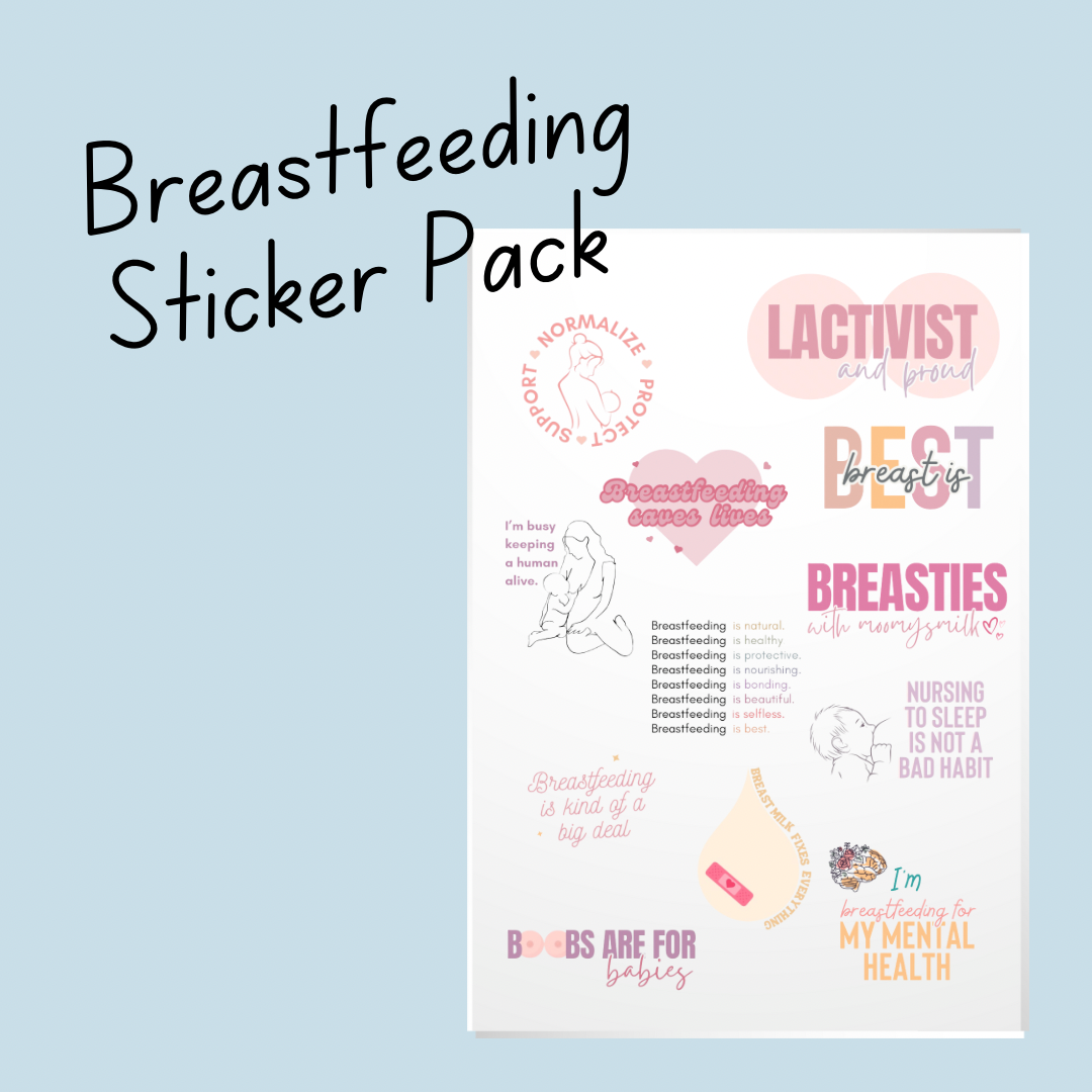 Breastfeeding Sticker Pack