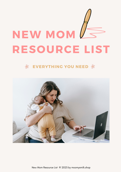 New Mom Resource